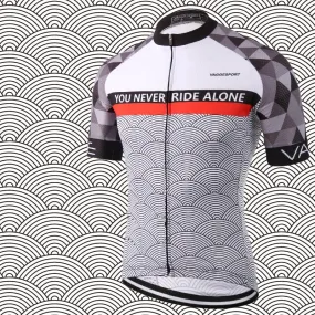 2019 Professional Men Road Race Cycling Jersey Reflective Men Gray Bicycle Shirts SBS Full Hidden Zipper Mountain Bike Jersey