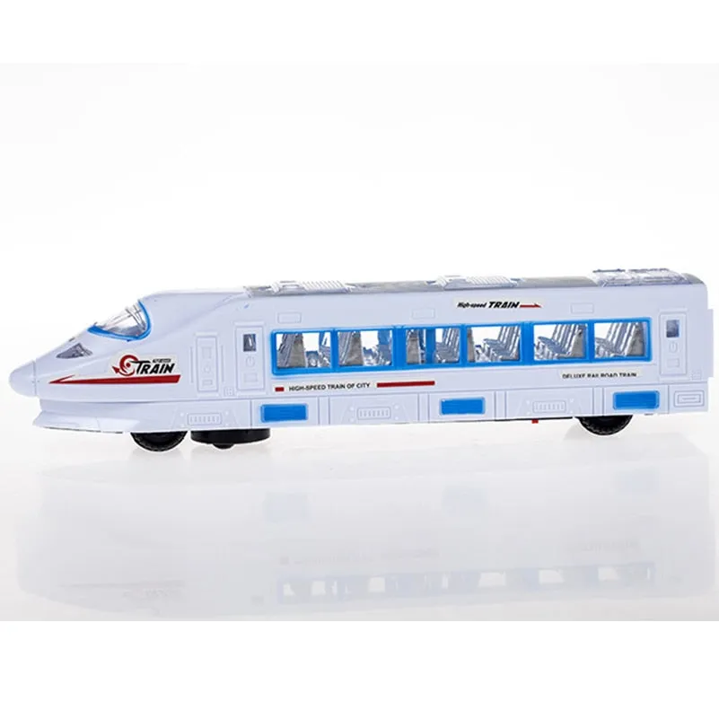 32cm Plastic CRH Train Toys Model Electric Flash Light Sound Toys Trains for Kids Gifts