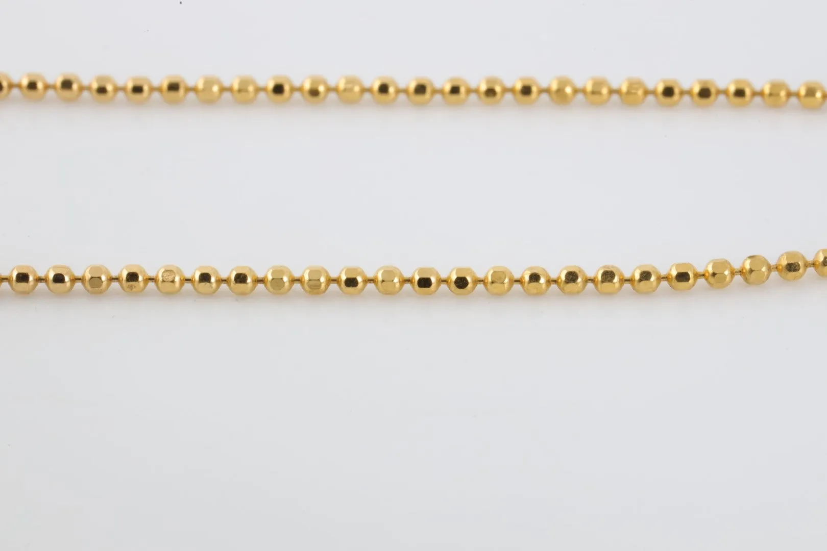 7.5" 22k Yellow Gold Bead Bracelet (6.45g.)