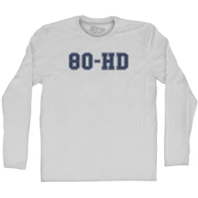 80-HD Adult Cotton Long Sleeve T-shirt