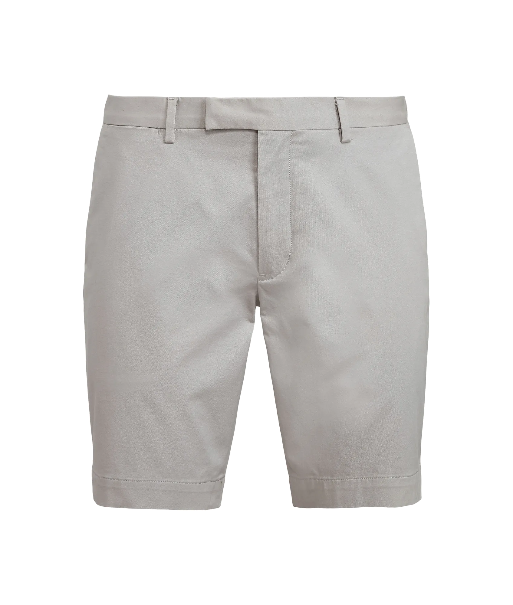 9.5-inch Stretch Slim Fit Chino Short - Grey