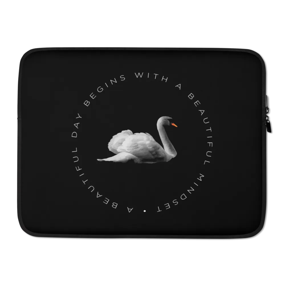 a Beautiful day begins with a beautiful mindset Laptop Sleeve