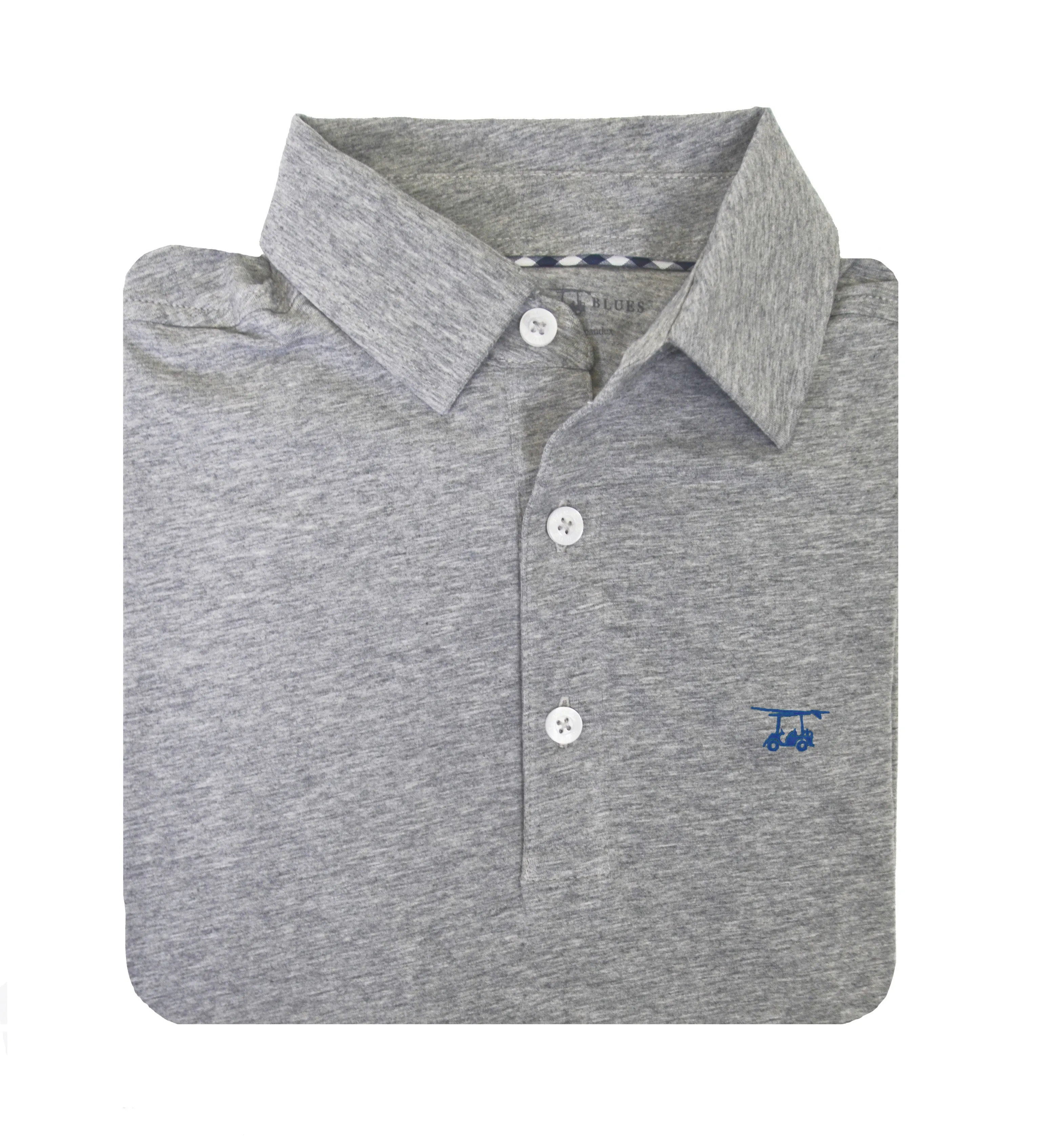 Ace Polo - Heather Grey