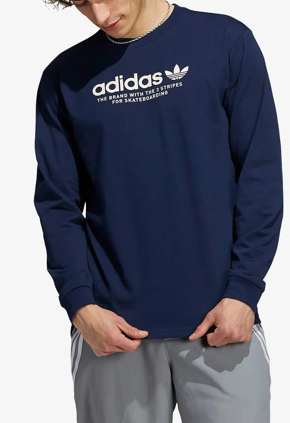 ADIDAS 4.0 LOGO L/S TEE