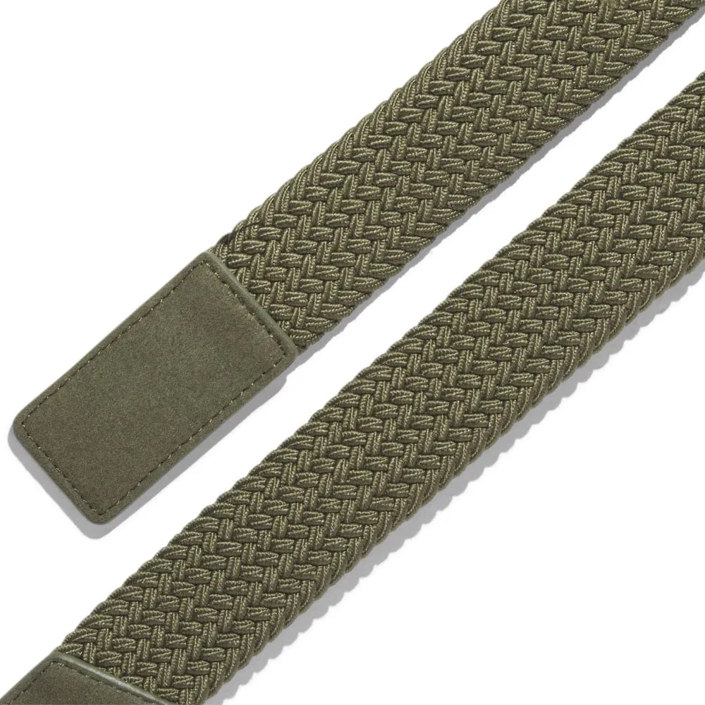 adidas Braid Stretch Belt - Olive Strata