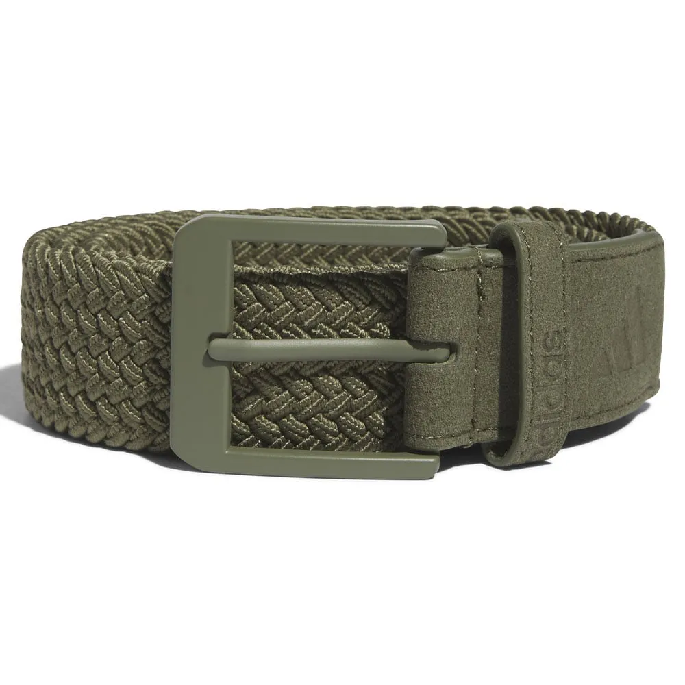 adidas Braid Stretch Belt - Olive Strata