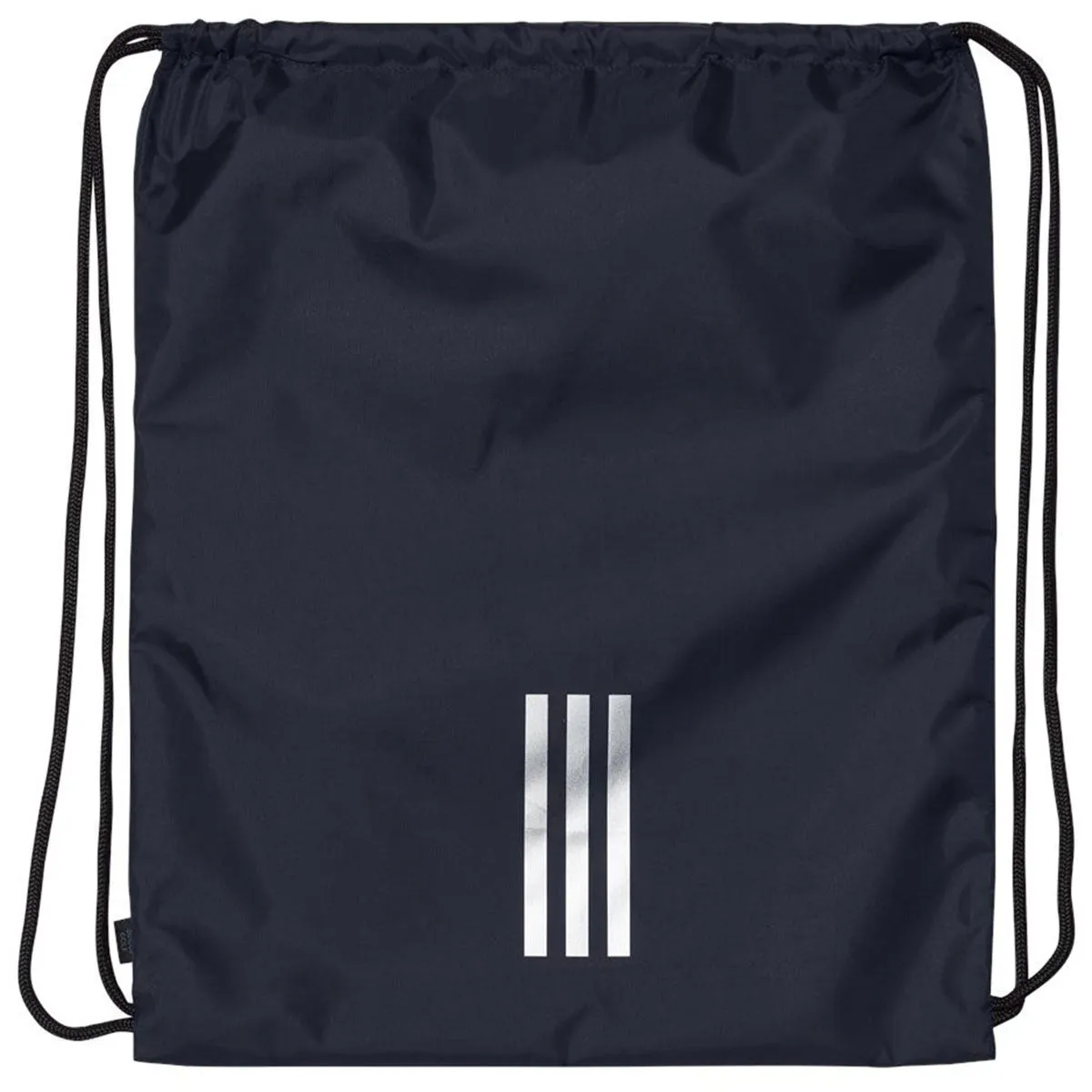 adidas Navy Vertical 3-Stripes Gym Sack