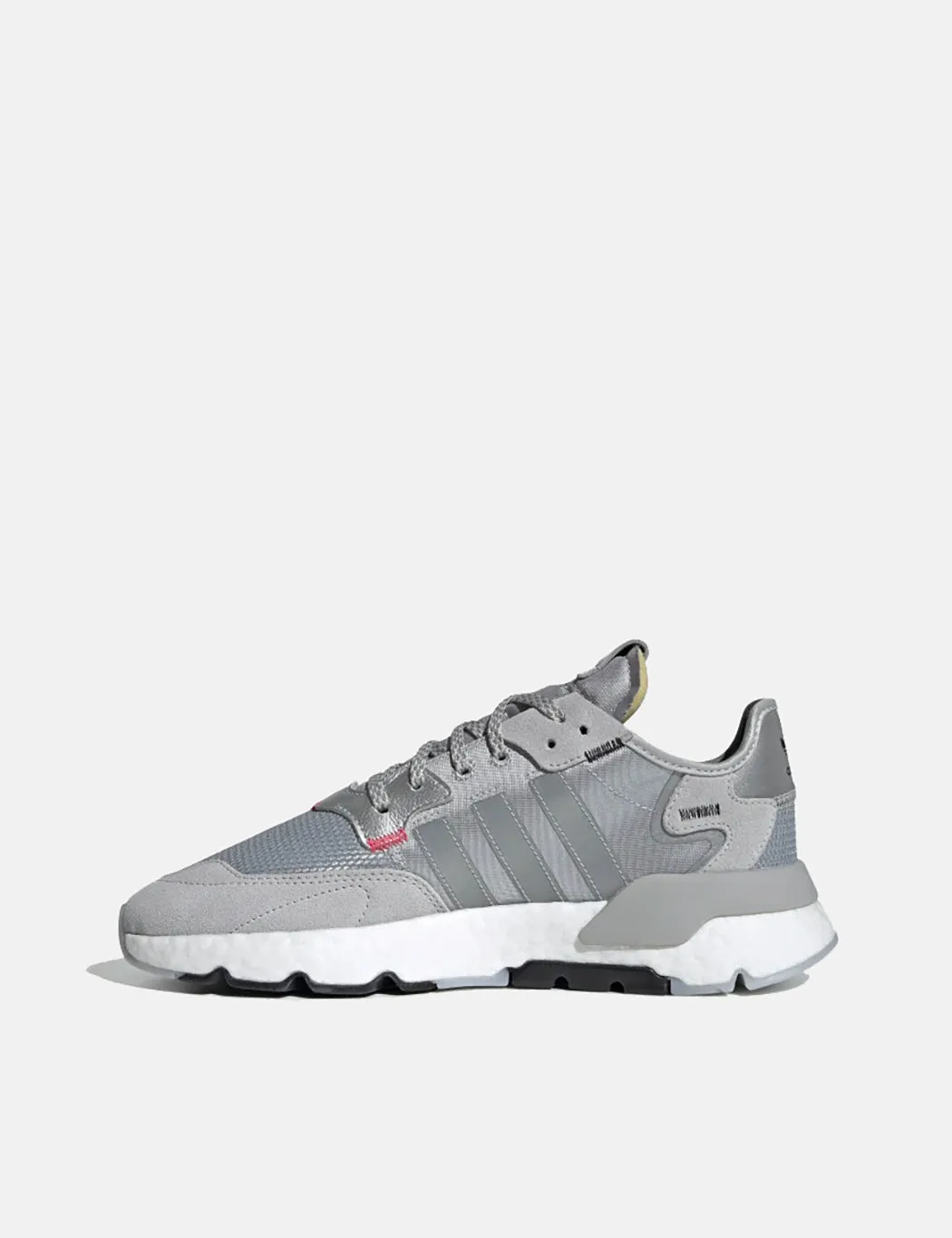 adidas Nite Jogger Shoes (EE5851) - Silver Metallic / Light Solid Grey / Core Black