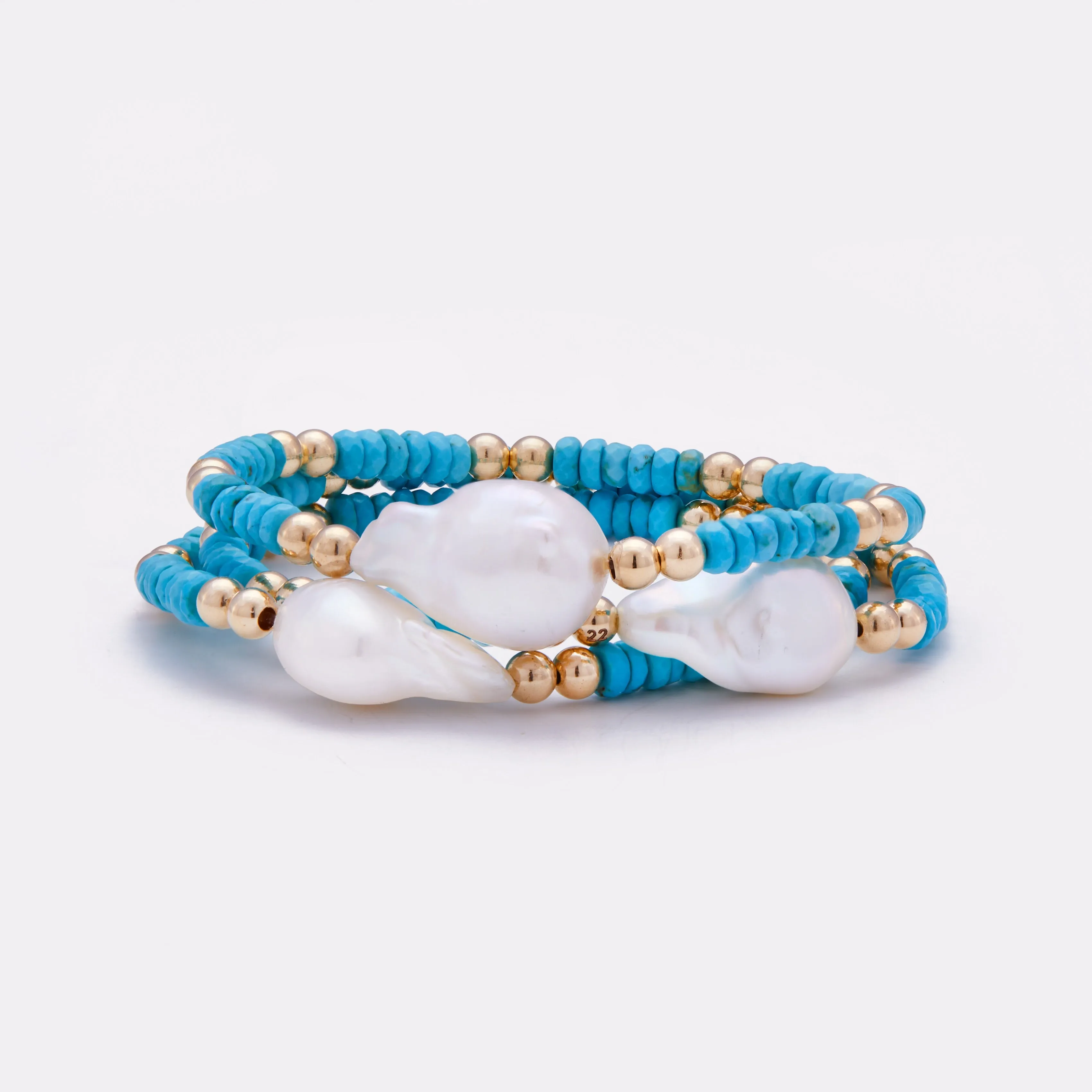 AQUA EVA BRACELET 4MM