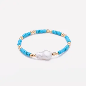 AQUA EVA BRACELET 4MM