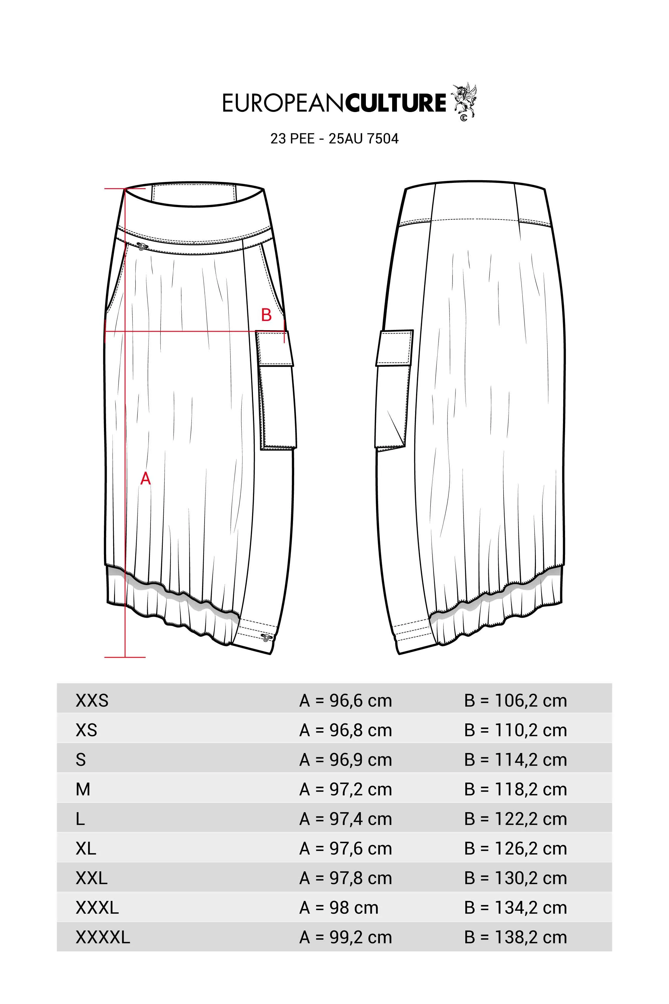 Asymmetrical Long Skirt Garment Dyed 25AU 7504