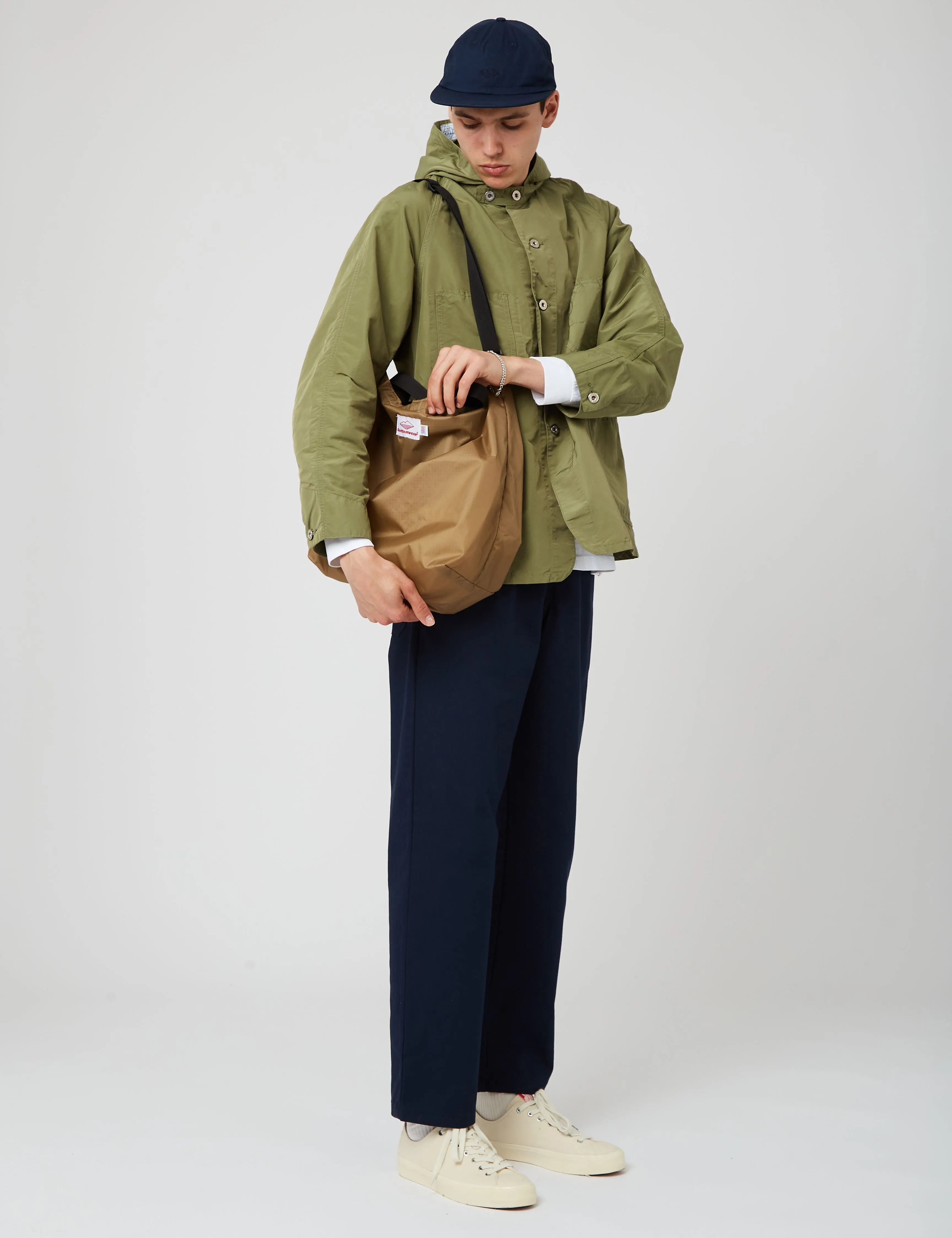 Battenwear x Post Overalls Hooded Sweetbear - Olive Green