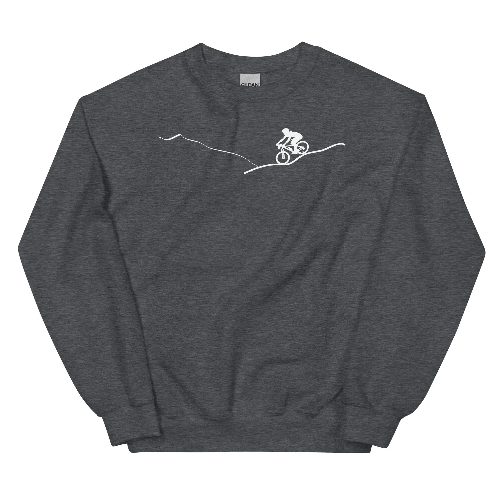 Berge_-_Radfahren_-_(F)_(15) - Unisex Crew Neck Sweatshirt | Gildan 18000