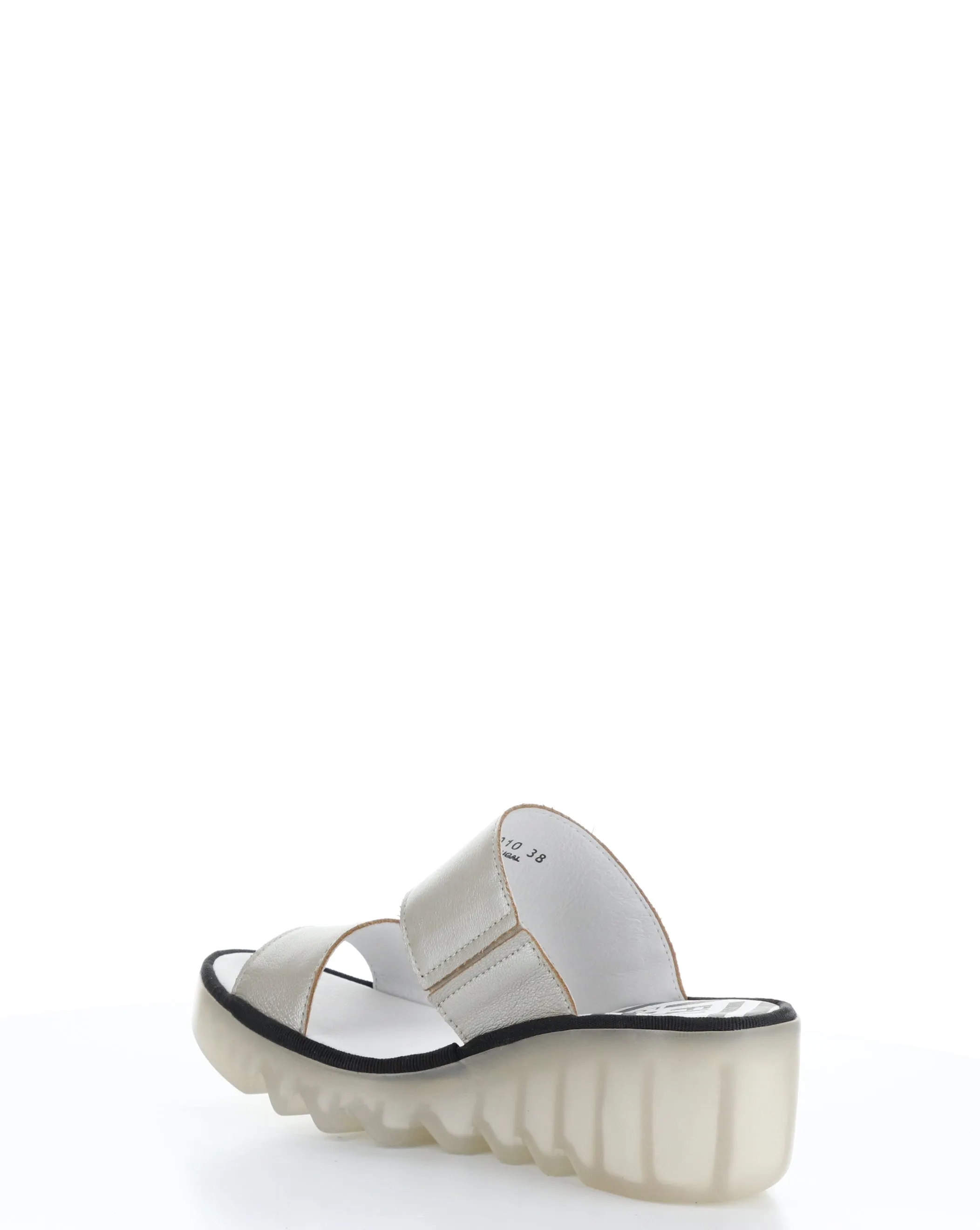 BESY357FLY 010 SILVER Slip-on Sandals