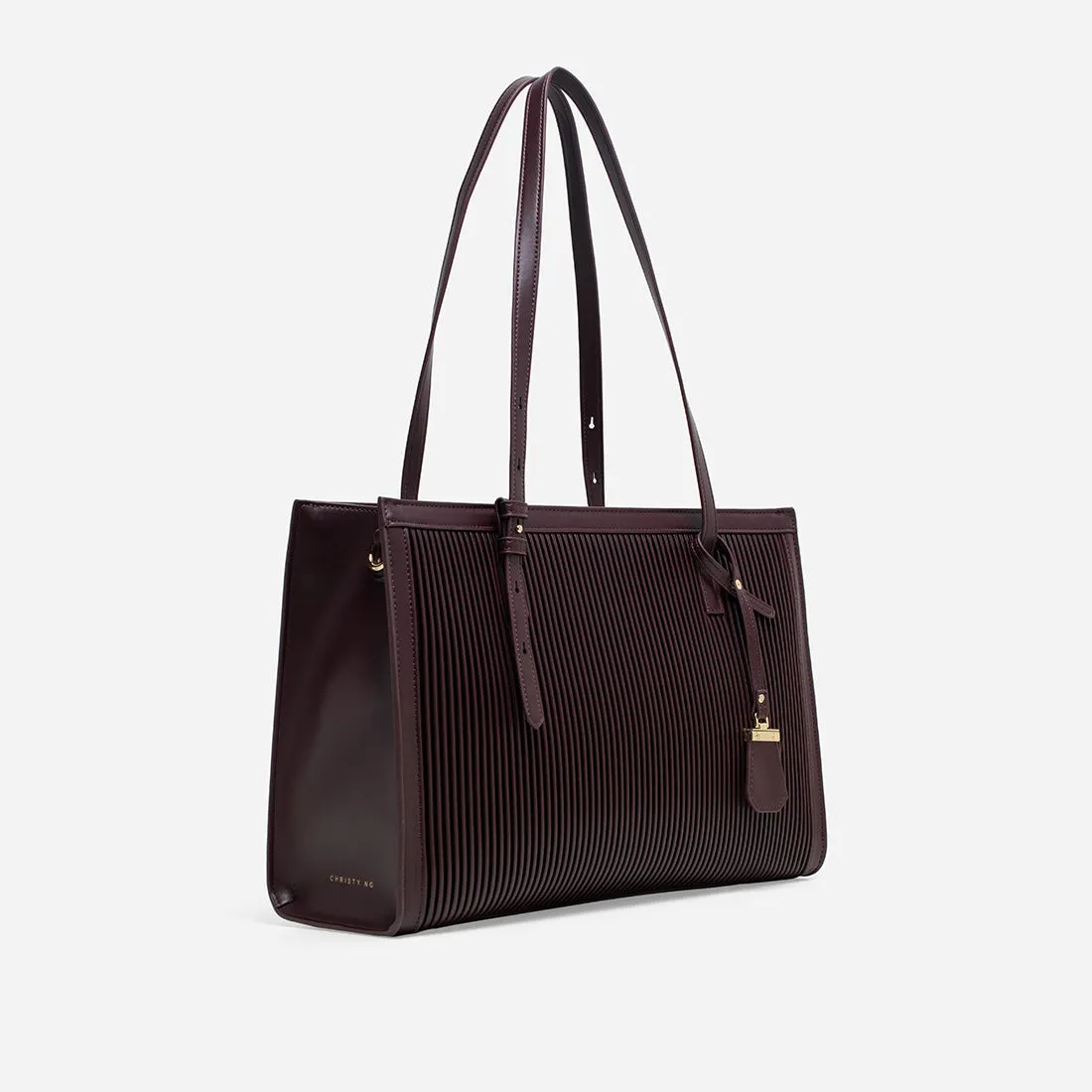 Brie Pleated Tote Bag