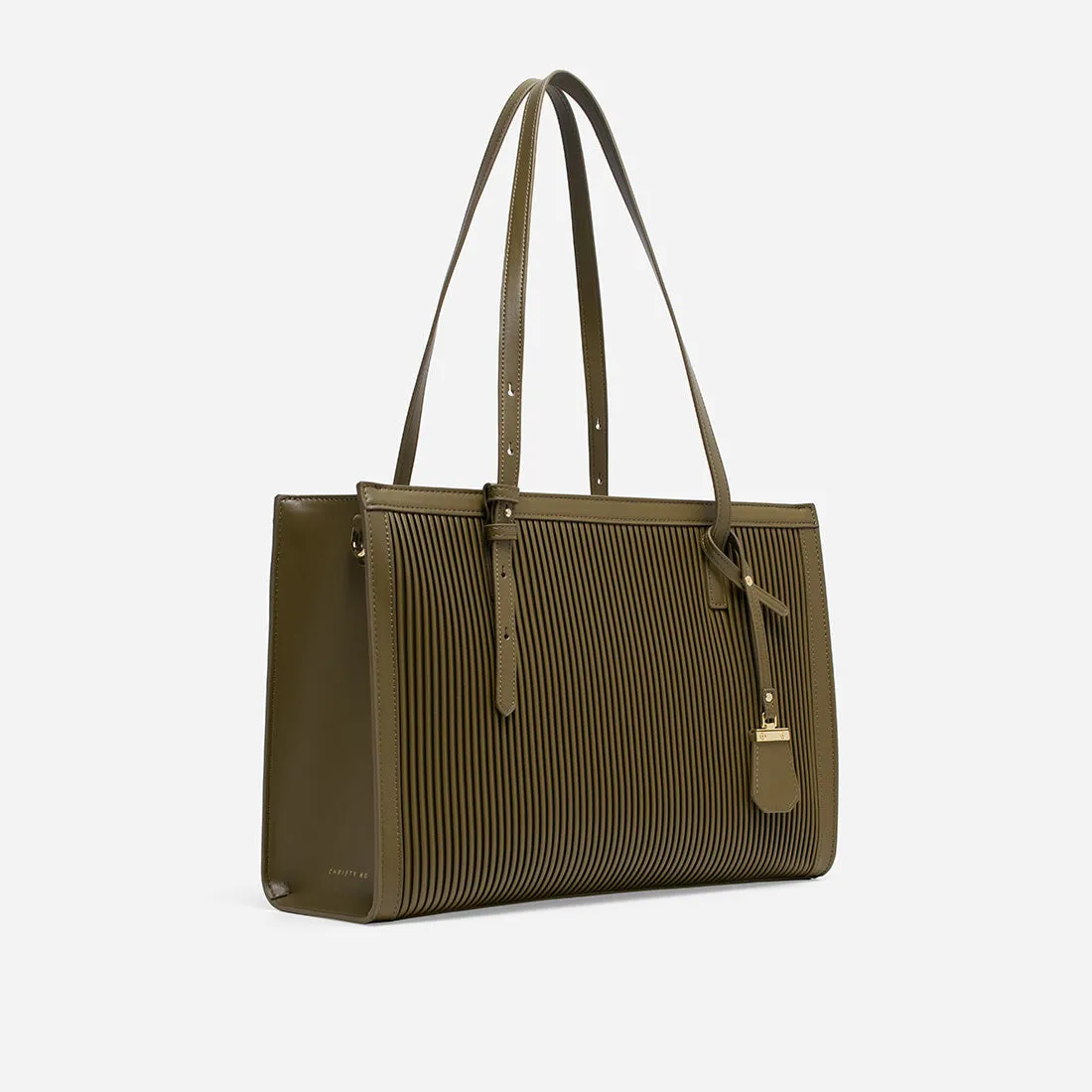 Brie Pleated Tote Bag