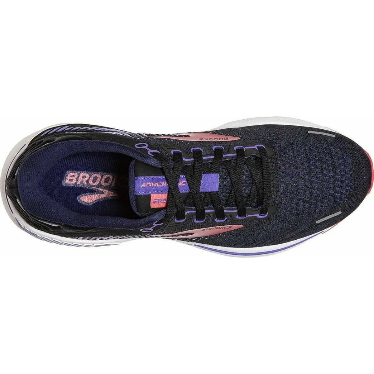 Brooks Adrenaline GTS 22 WIDE FIT Womens Running Shoes - Black