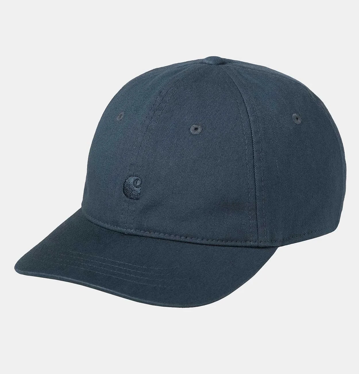 Carhartt WIP Madison Logo Cap in Storm Blue