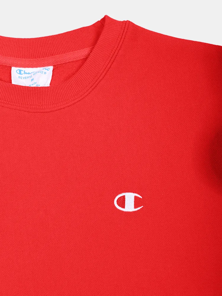 Champion Reverse Weave Crew  - Team Red