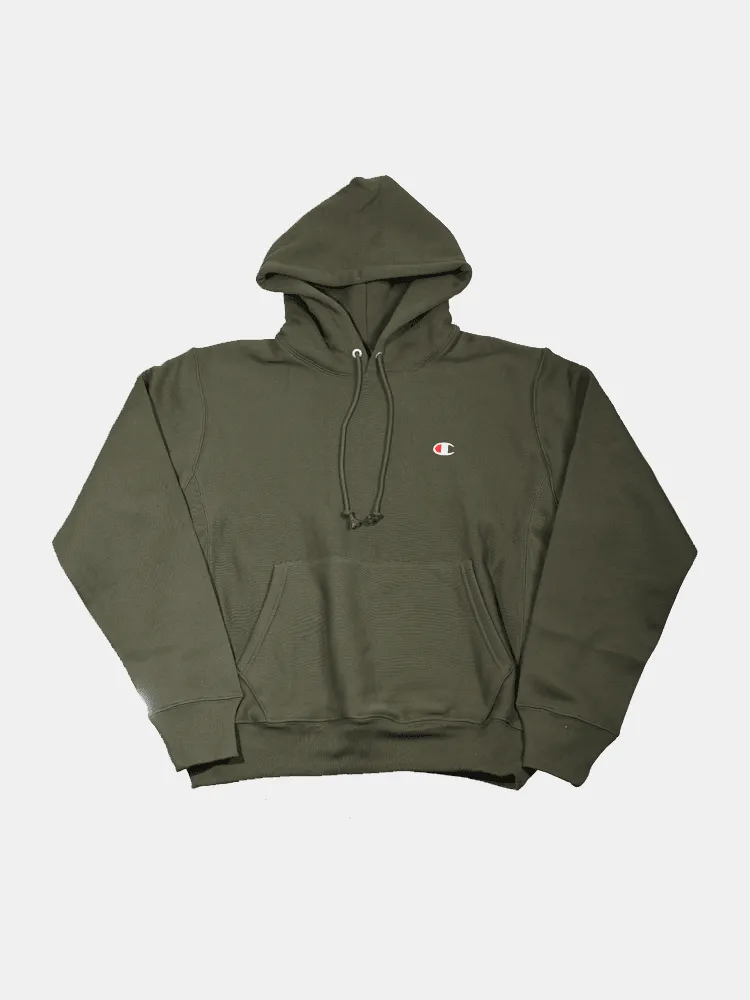 Champion Reverse Weave Hood - Tourmaline Green