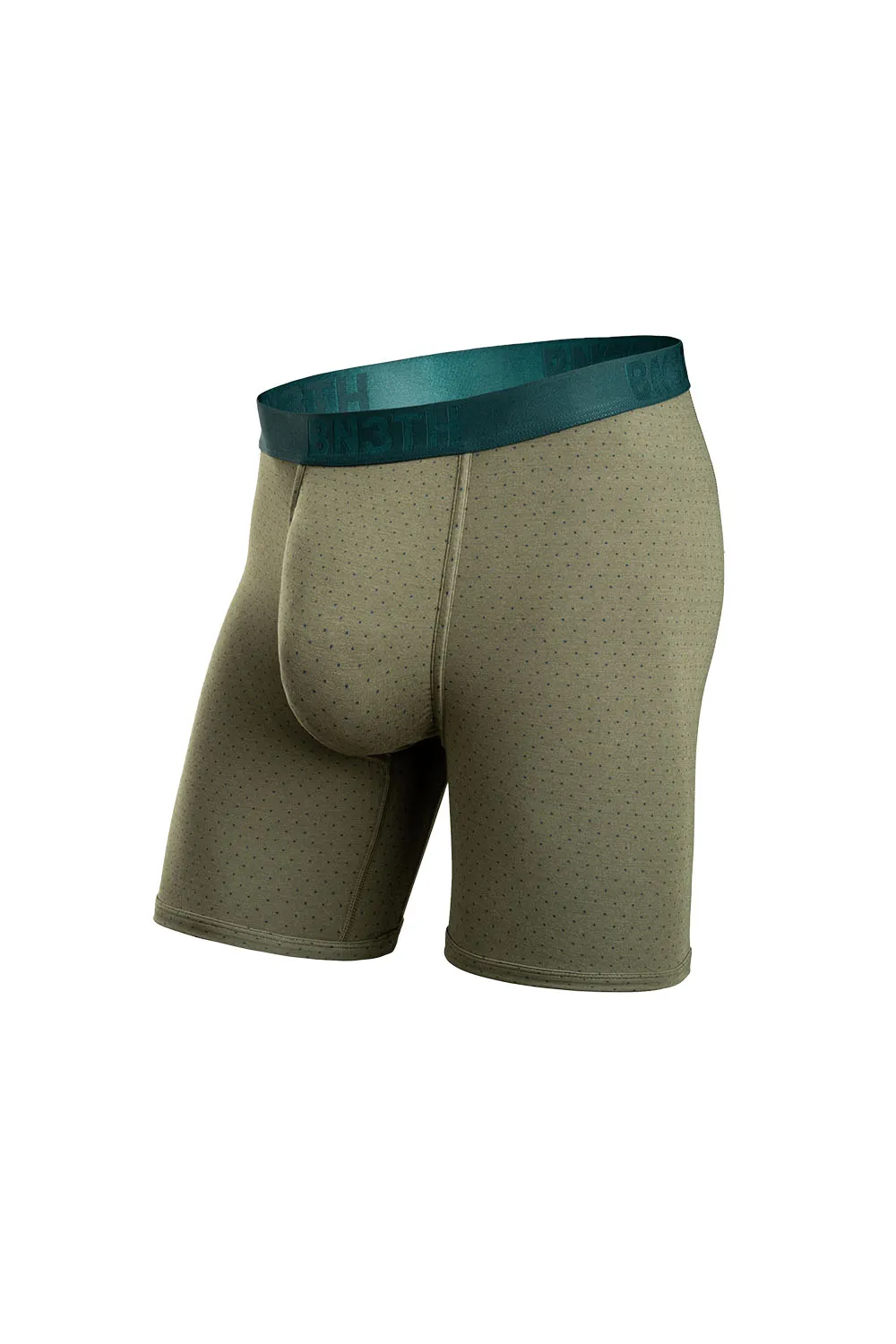 CLASSIC BOXER BRIEF WITH FLY Micro Dot Pine