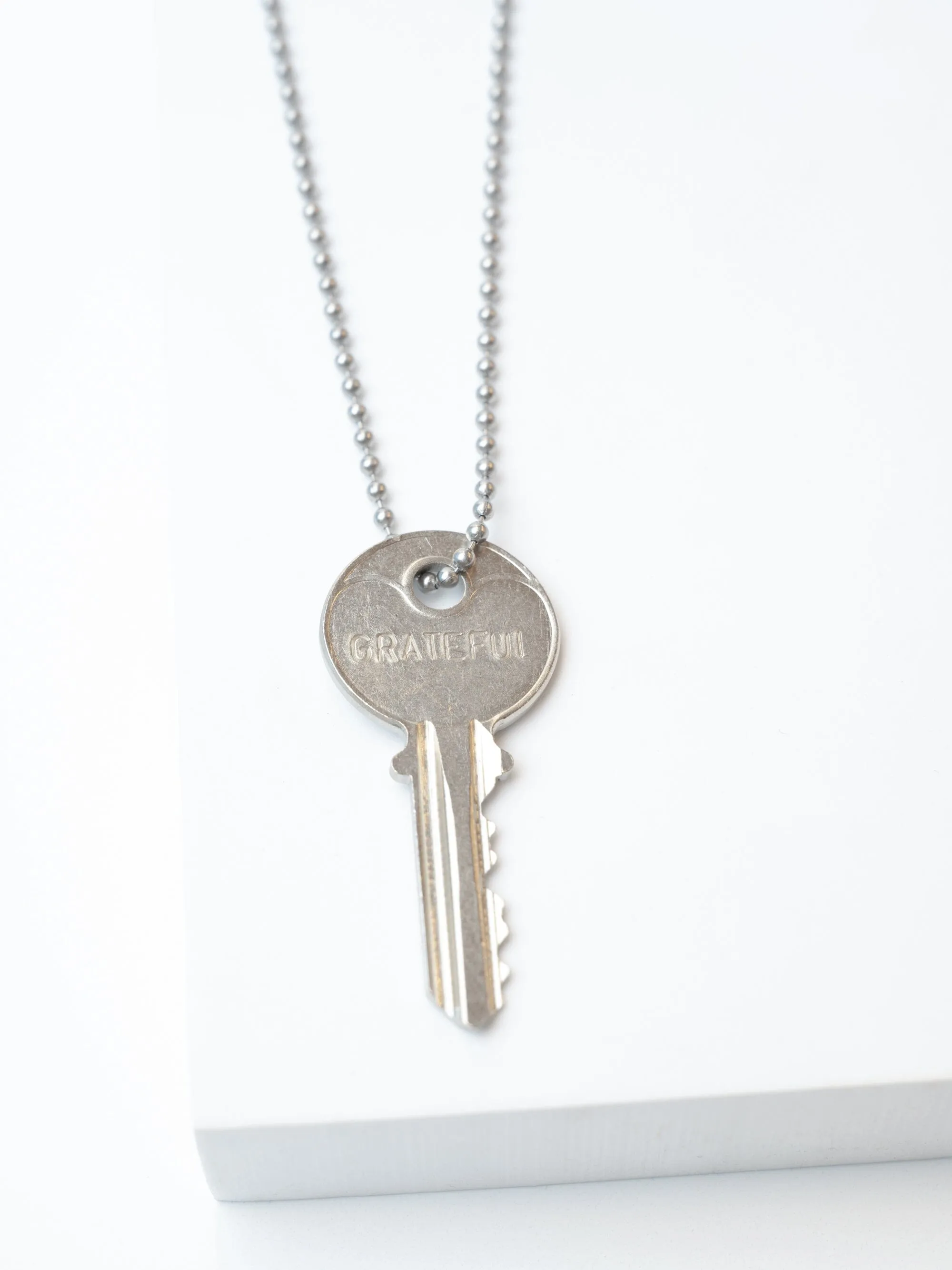 Classic Key Ball Chain Necklace