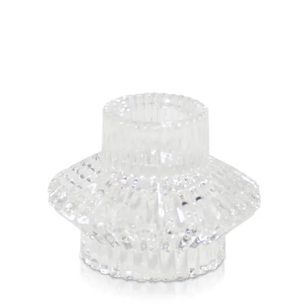 Clear - Aida Vintage Candle Holder