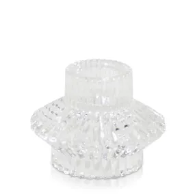 Clear - Aida Vintage Candle Holder