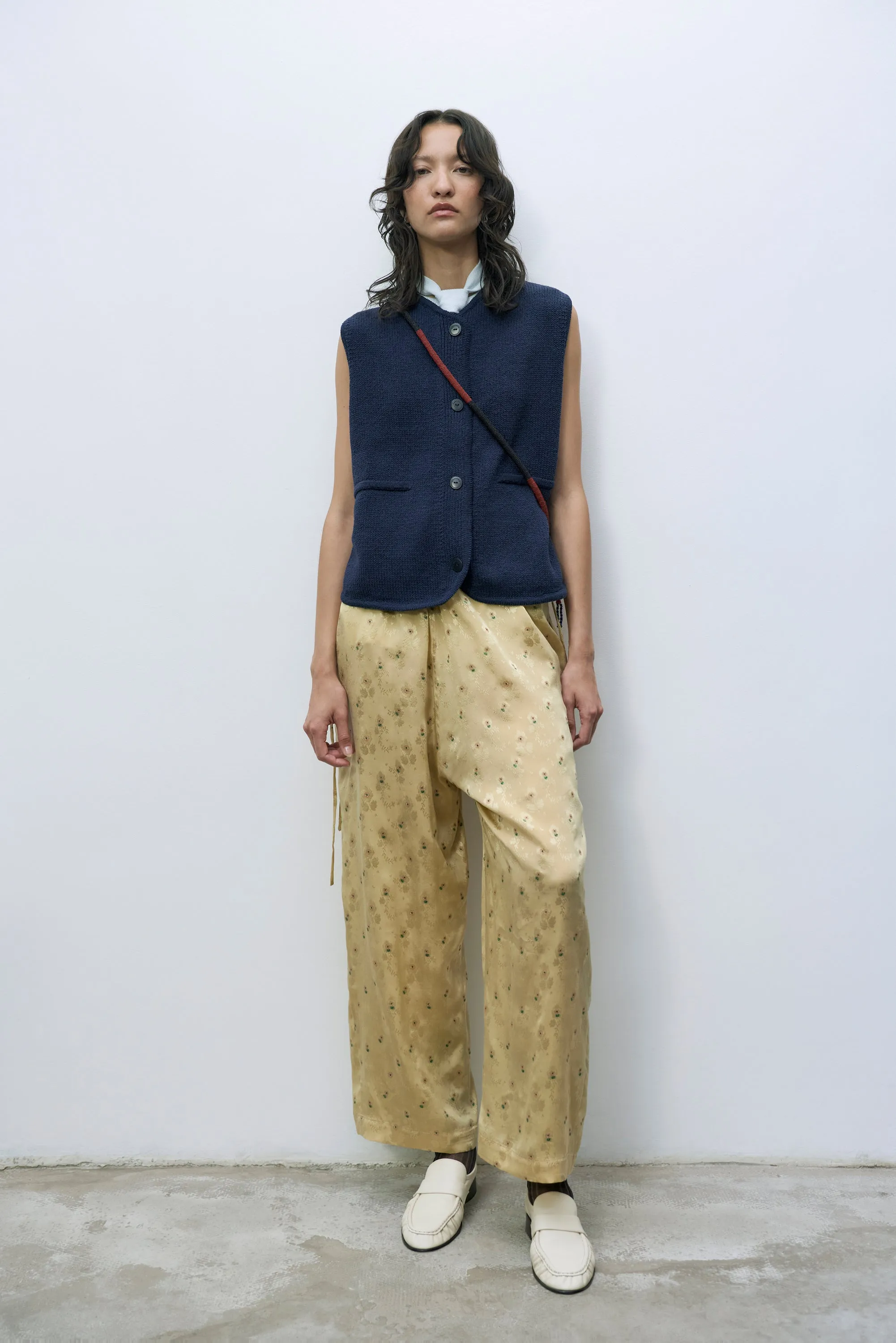 Cordera - Cotton Waistcoat - Navy