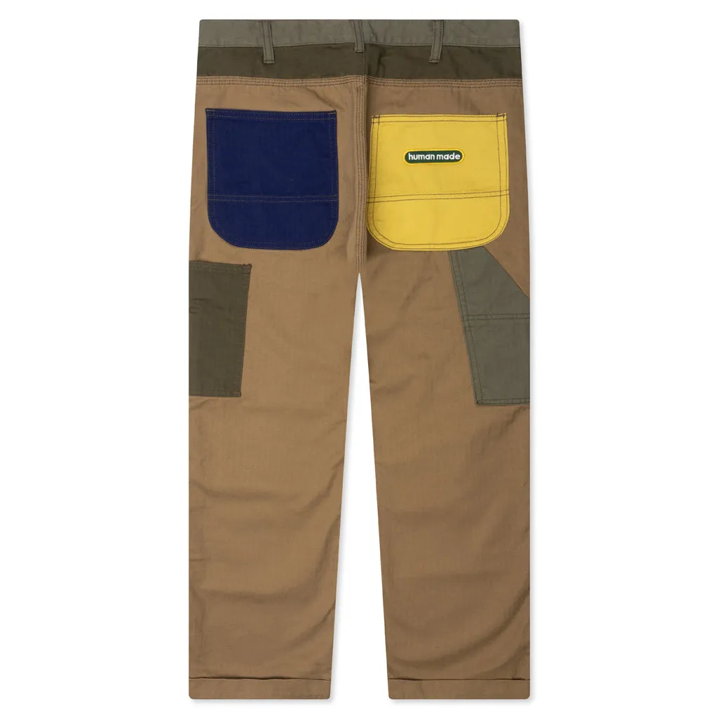 Crazy Painter Pants - Beige