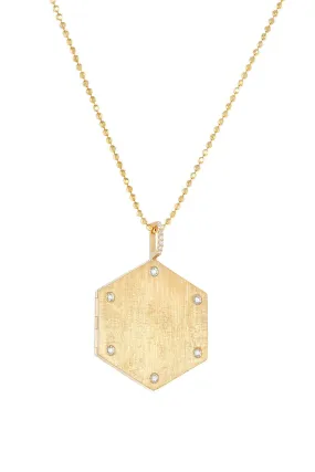 Cruise Locket Diamond Necklace