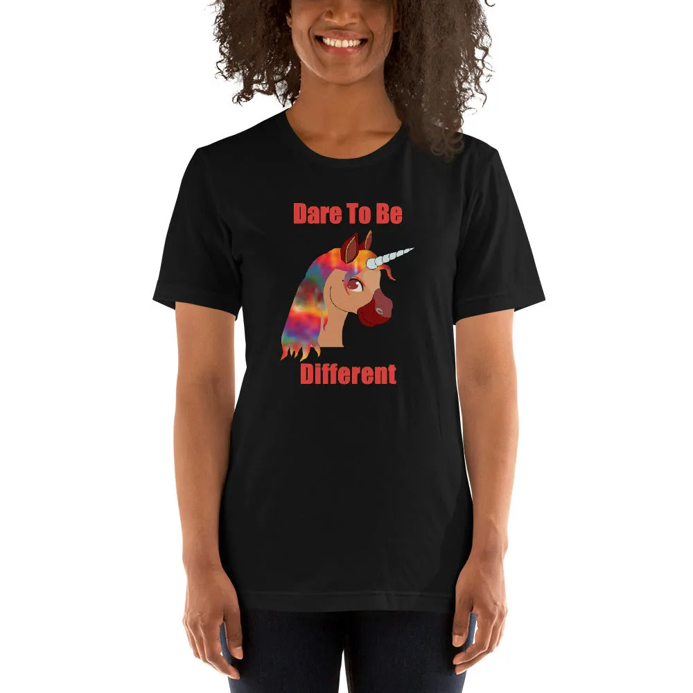 Dare To Be Different - Short-sleeve unisex t-shirt