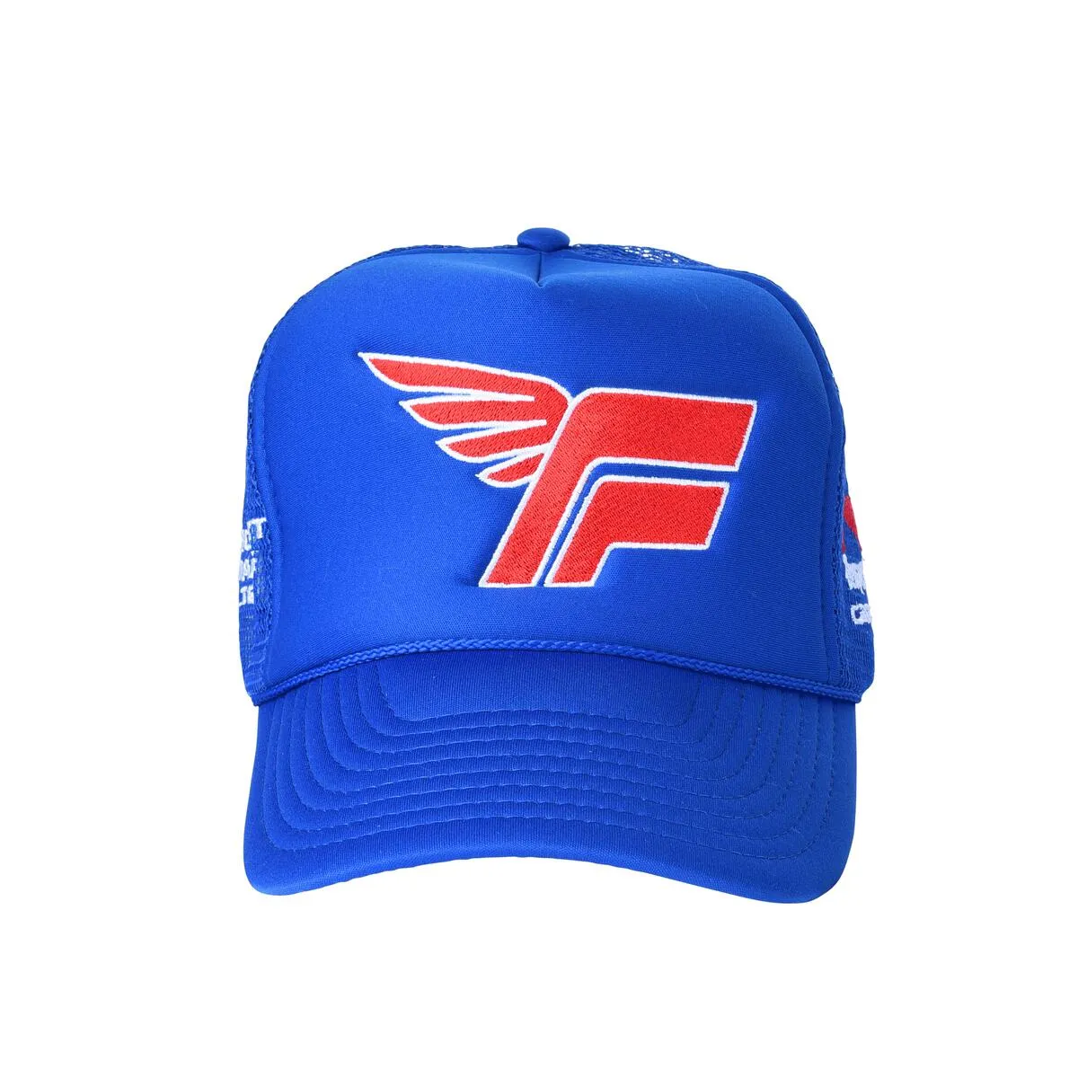 Dropout F1 Fly Trucker Hat - Royal Blue