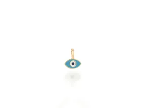 Evil Eye Enamel Charm Only