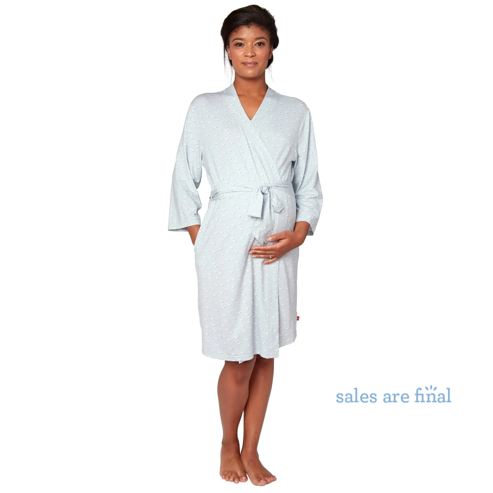 fly like a seagull modal women's robe