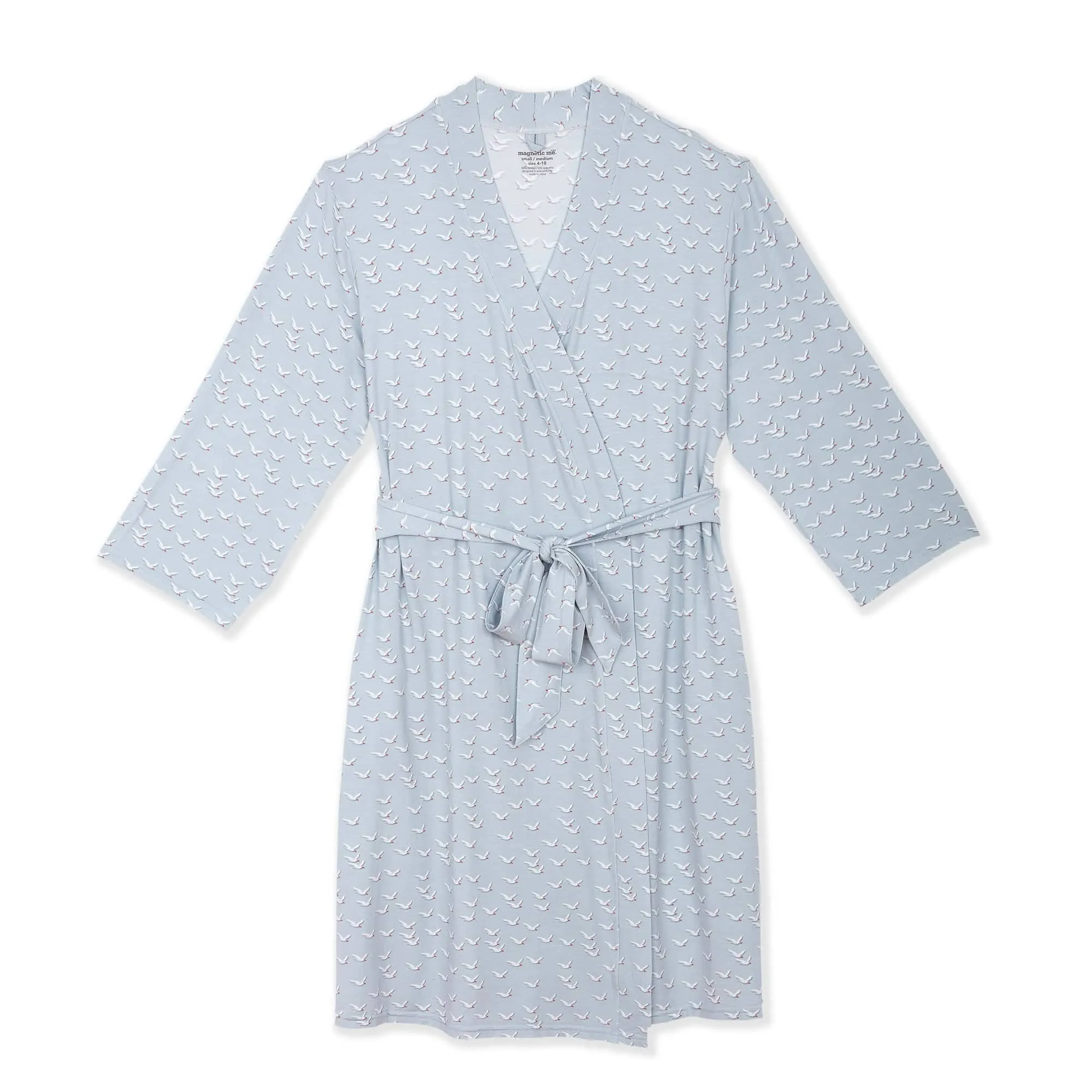 fly like a seagull modal women's robe