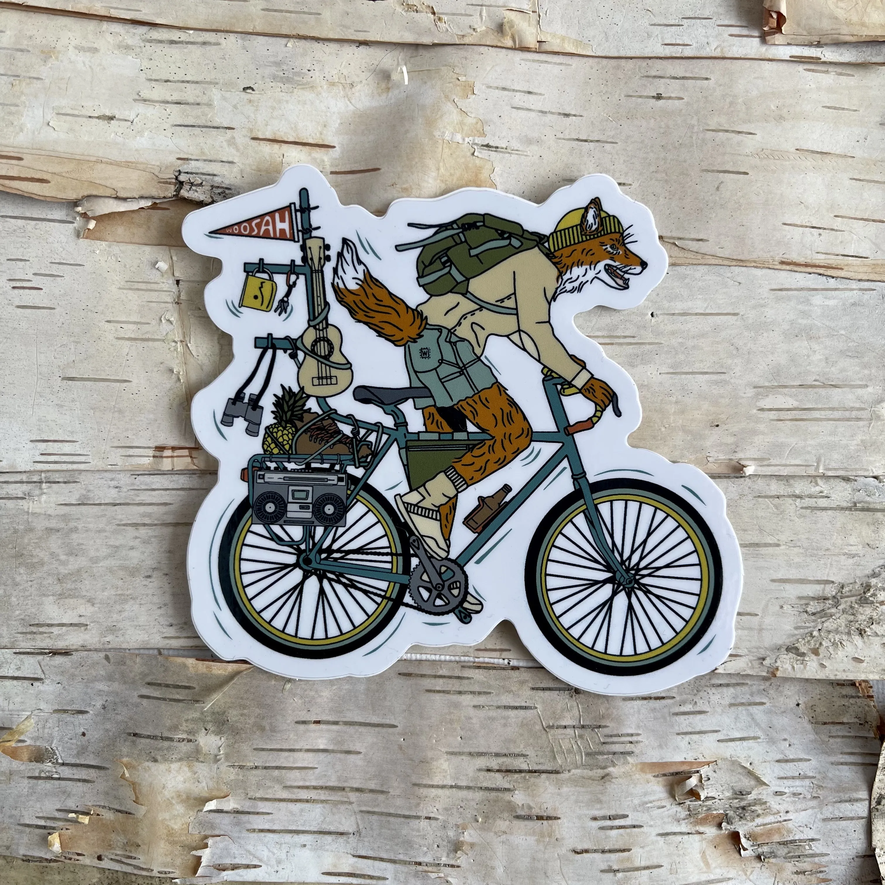 Fox Trot Sticker