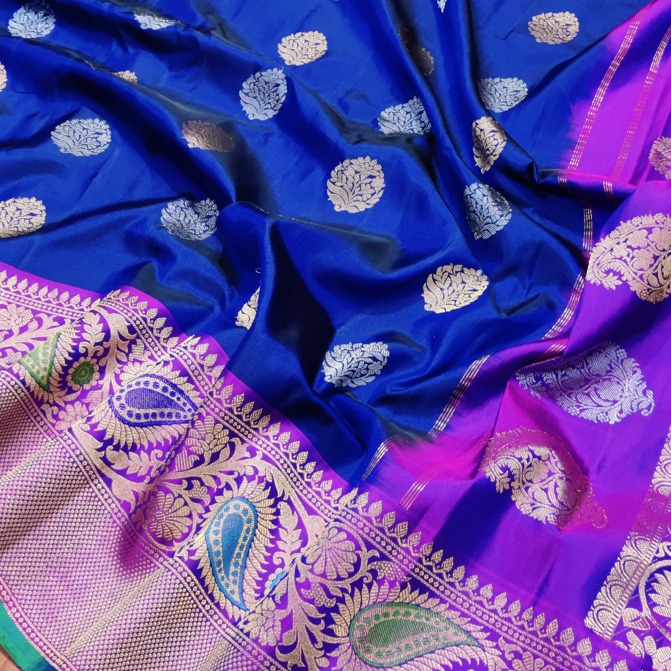 Gadwal Pure Paithani Saree - GPS69