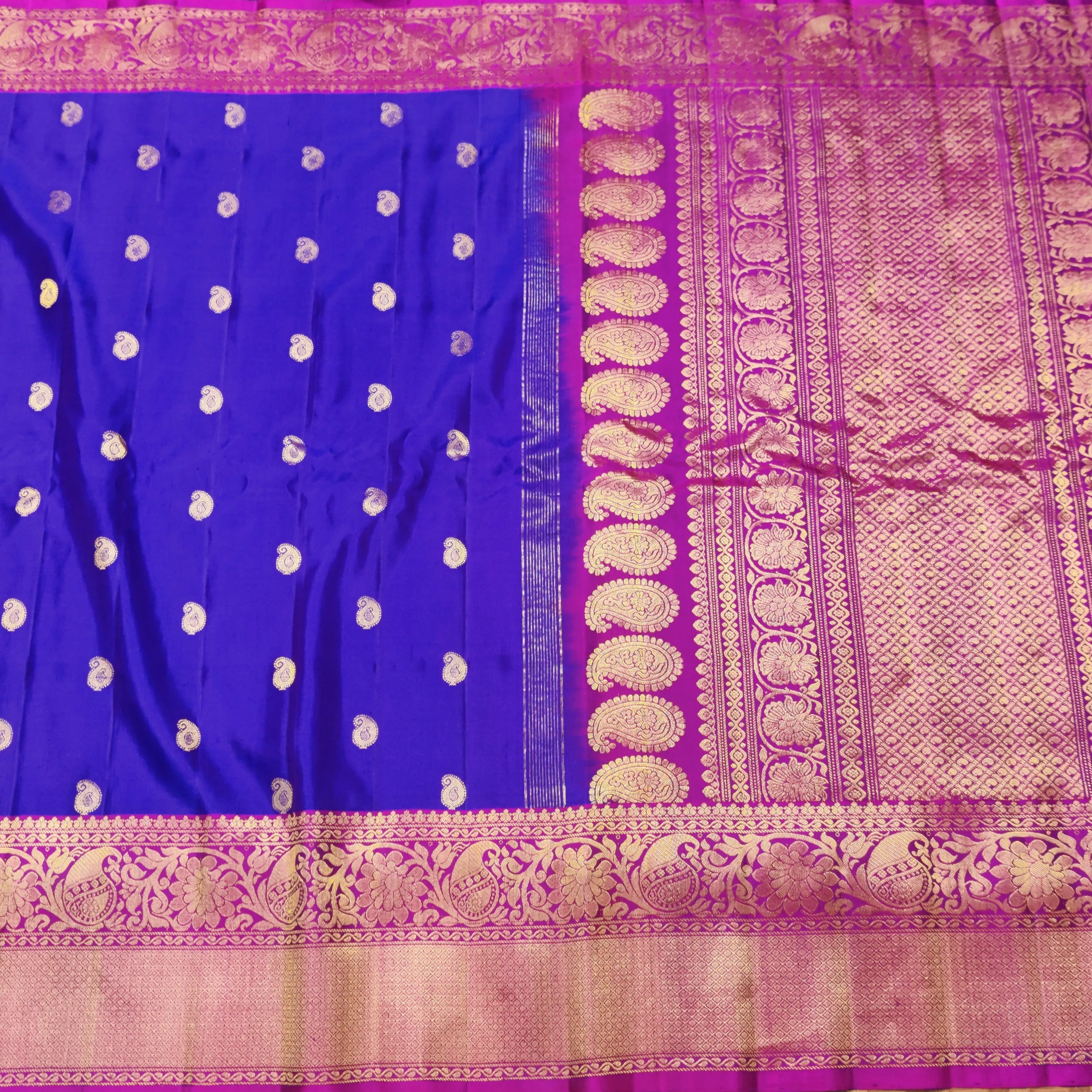 Gadwal Pure Paithani Saree - GPS78