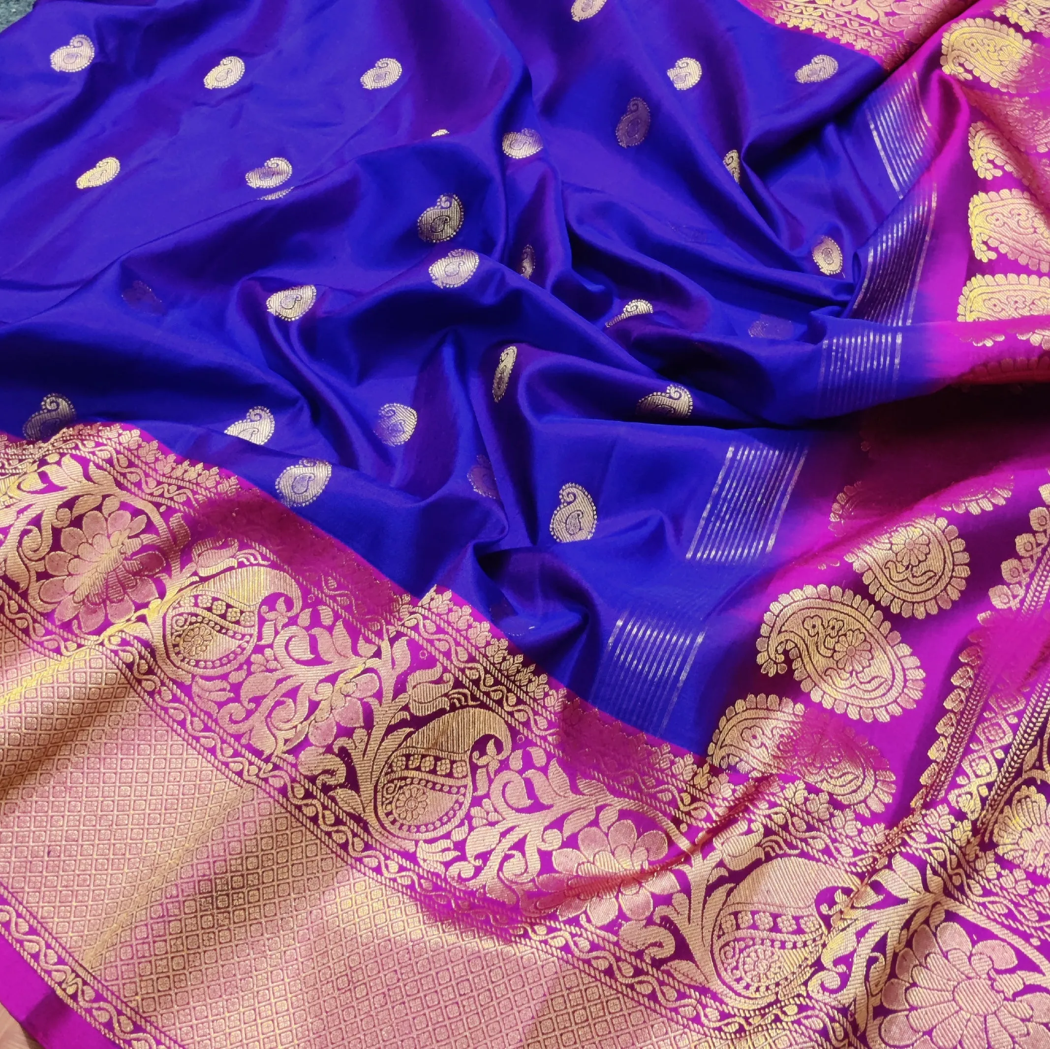 Gadwal Pure Paithani Saree - GPS78