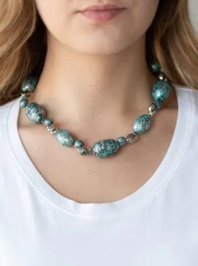 Gatherer Glamour Blue Necklace Set