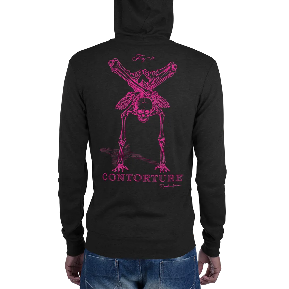 GenderNonSpecific ZIPadeedooda Hoodie: Pinky