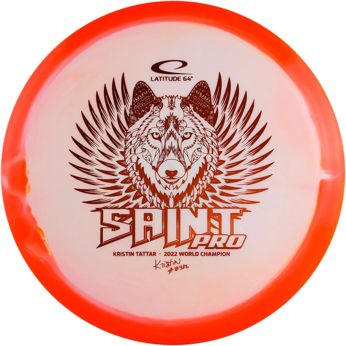 Gold Orbit Saint Pro - Kristin Tattar 2022 World Champion