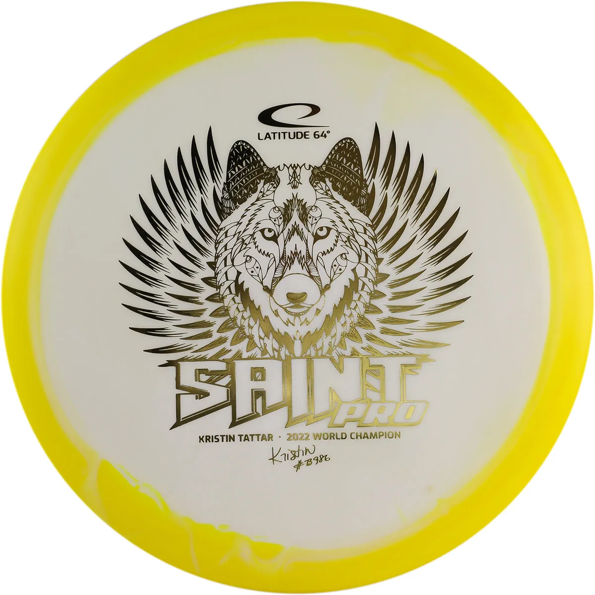 Gold Orbit Saint Pro - Kristin Tattar 2022 World Champion