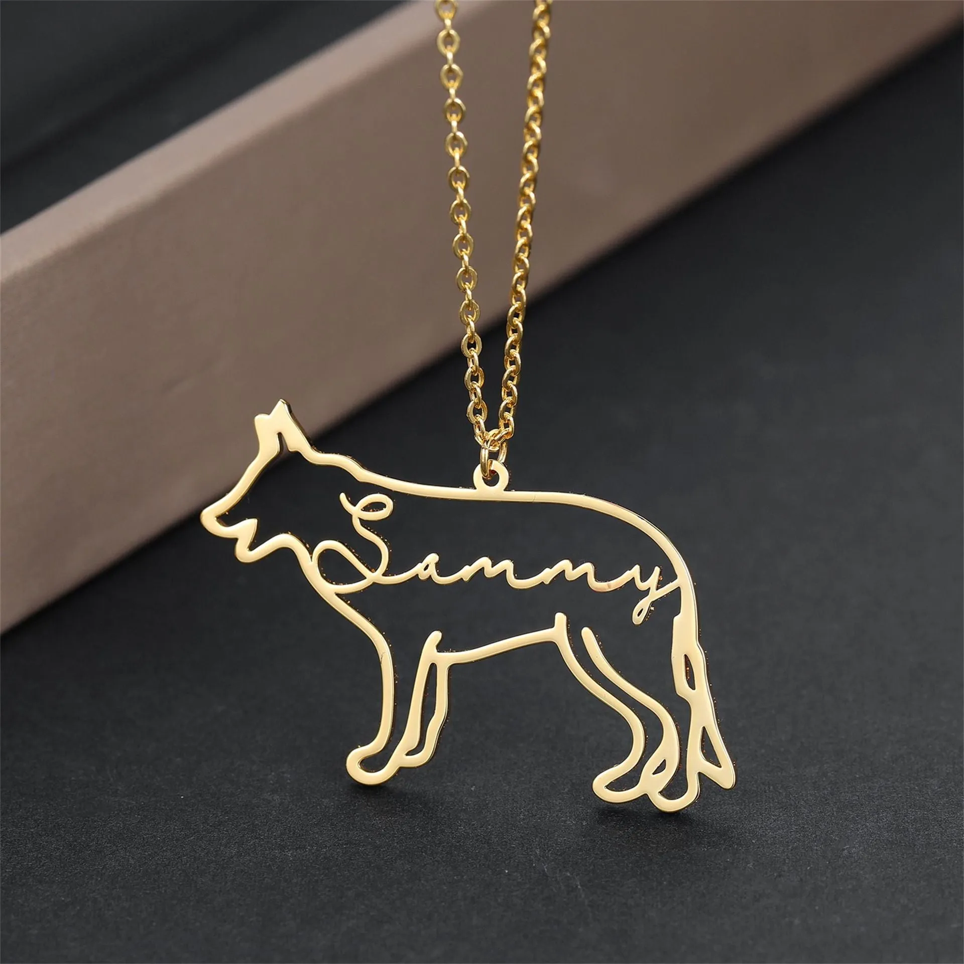 Handmade Custom Engraving Pet Necklace