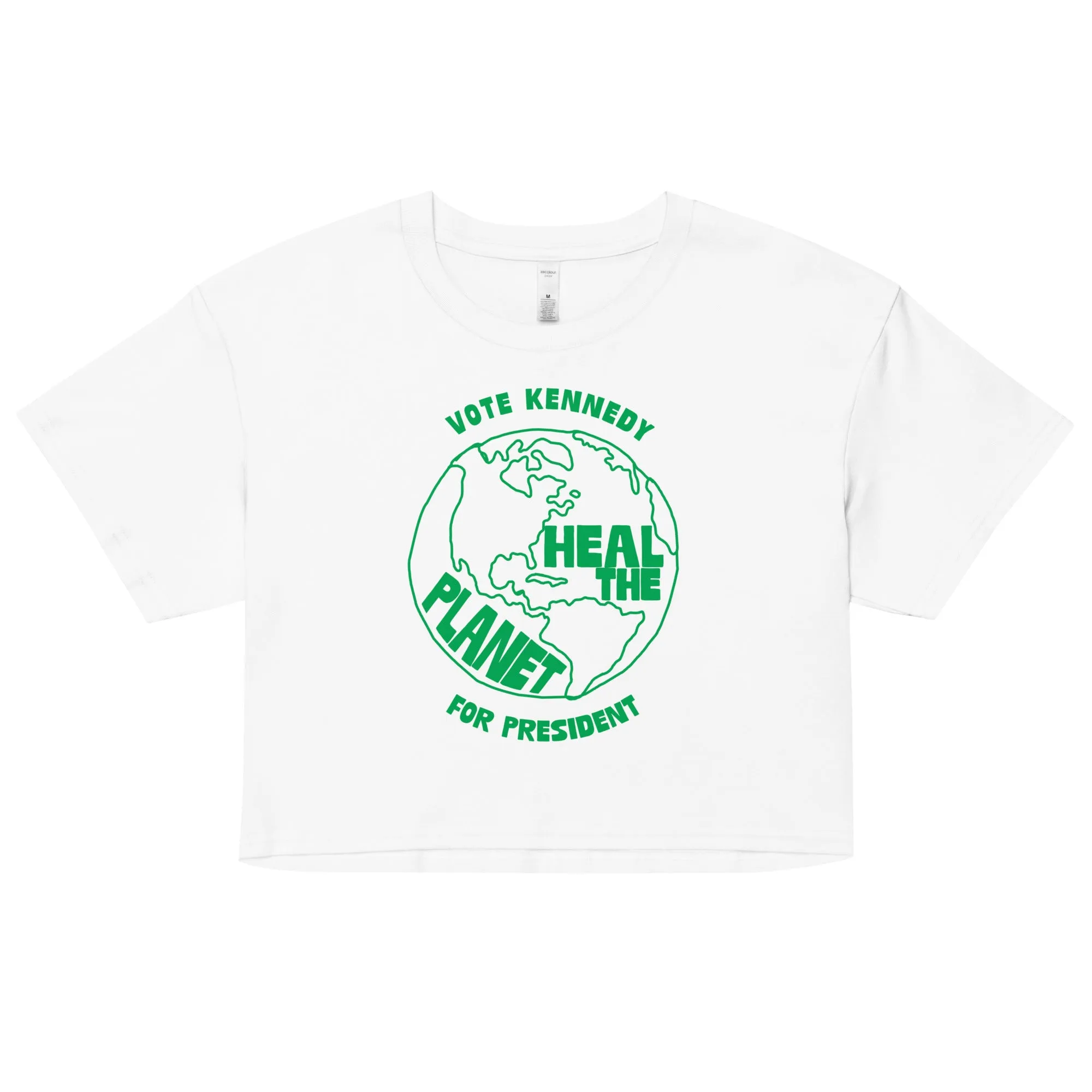 Heal the Planet Crop Top