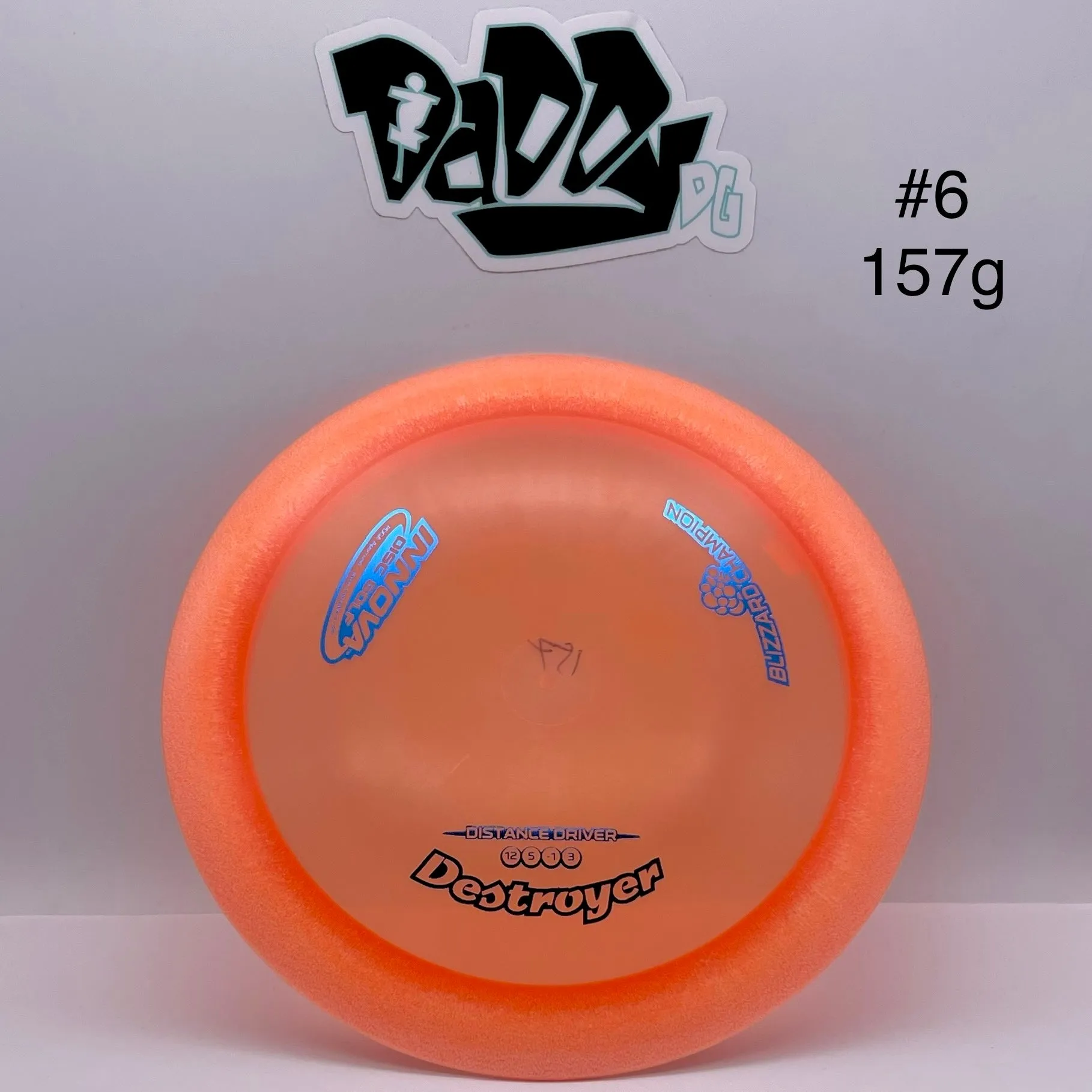 Innova Destroyer Blizzard Champion Distance Driver