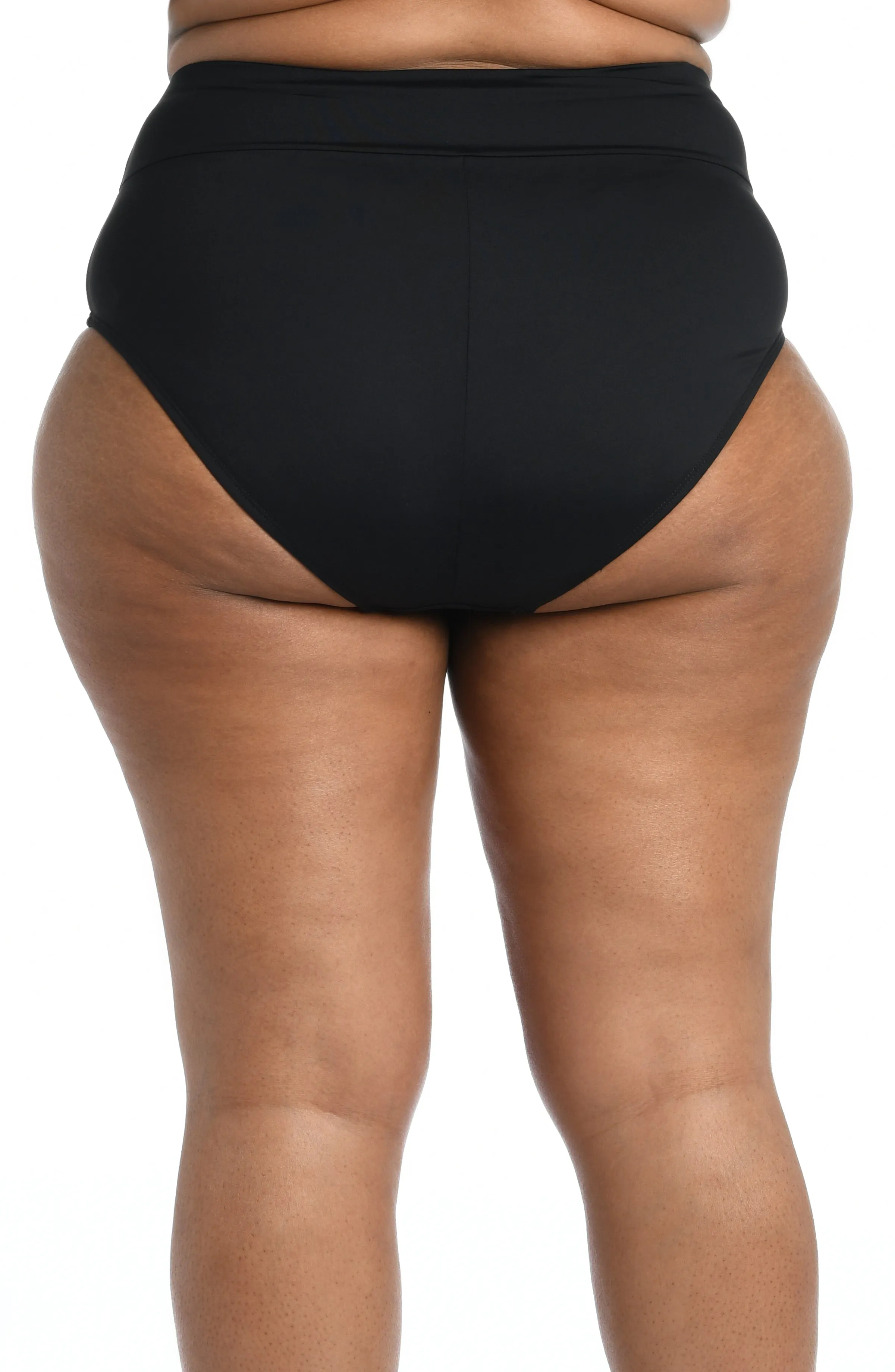 Island Goddess High Waist Bottom - Black