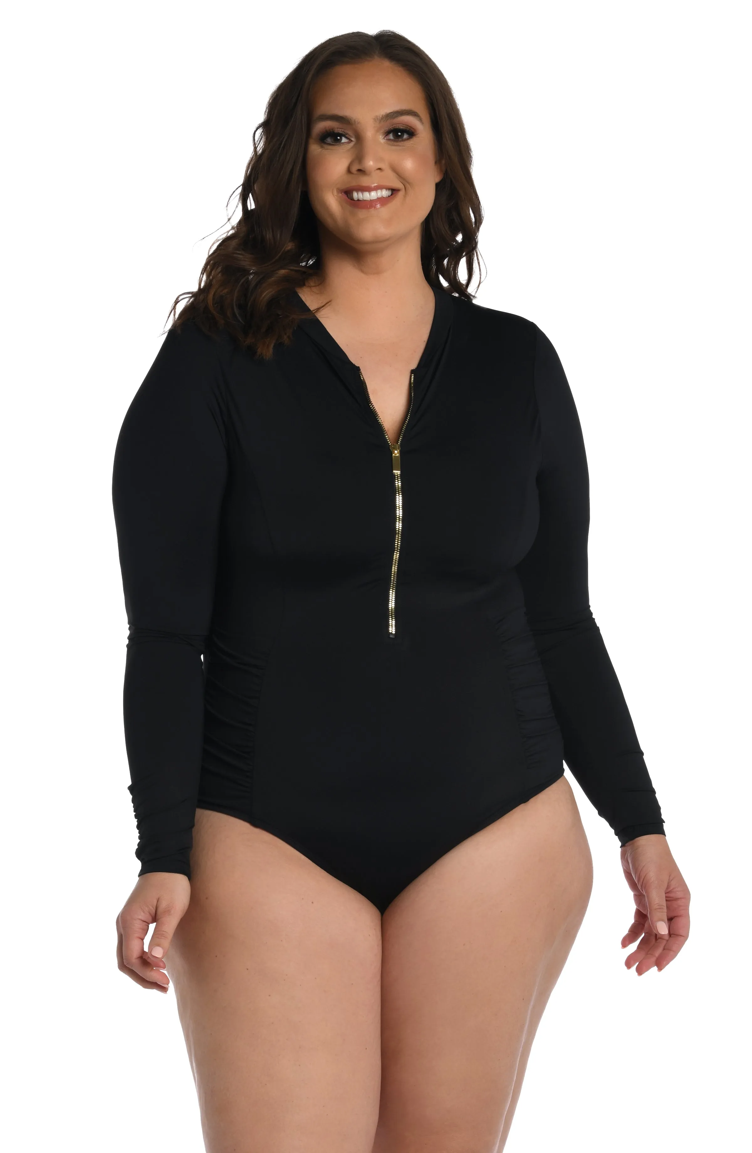 Island Goddess Paddlesuit One Piece - Black