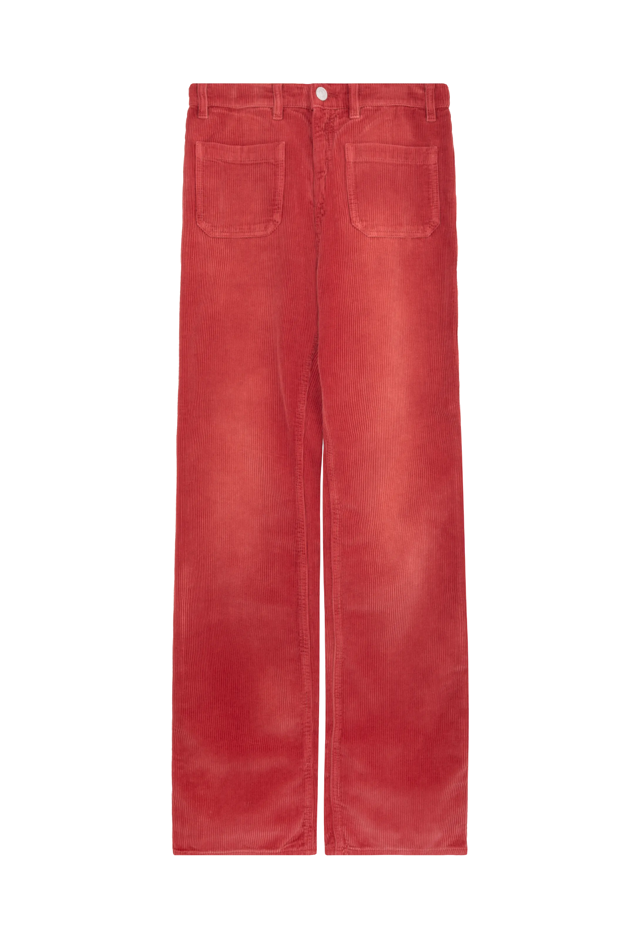 Jane Corduroy Straight-Leg Pants